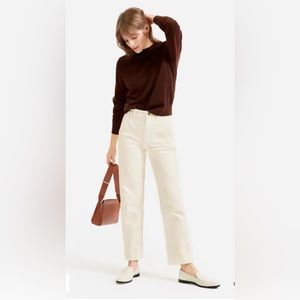 Everlane Straight Leg Cropped Pants